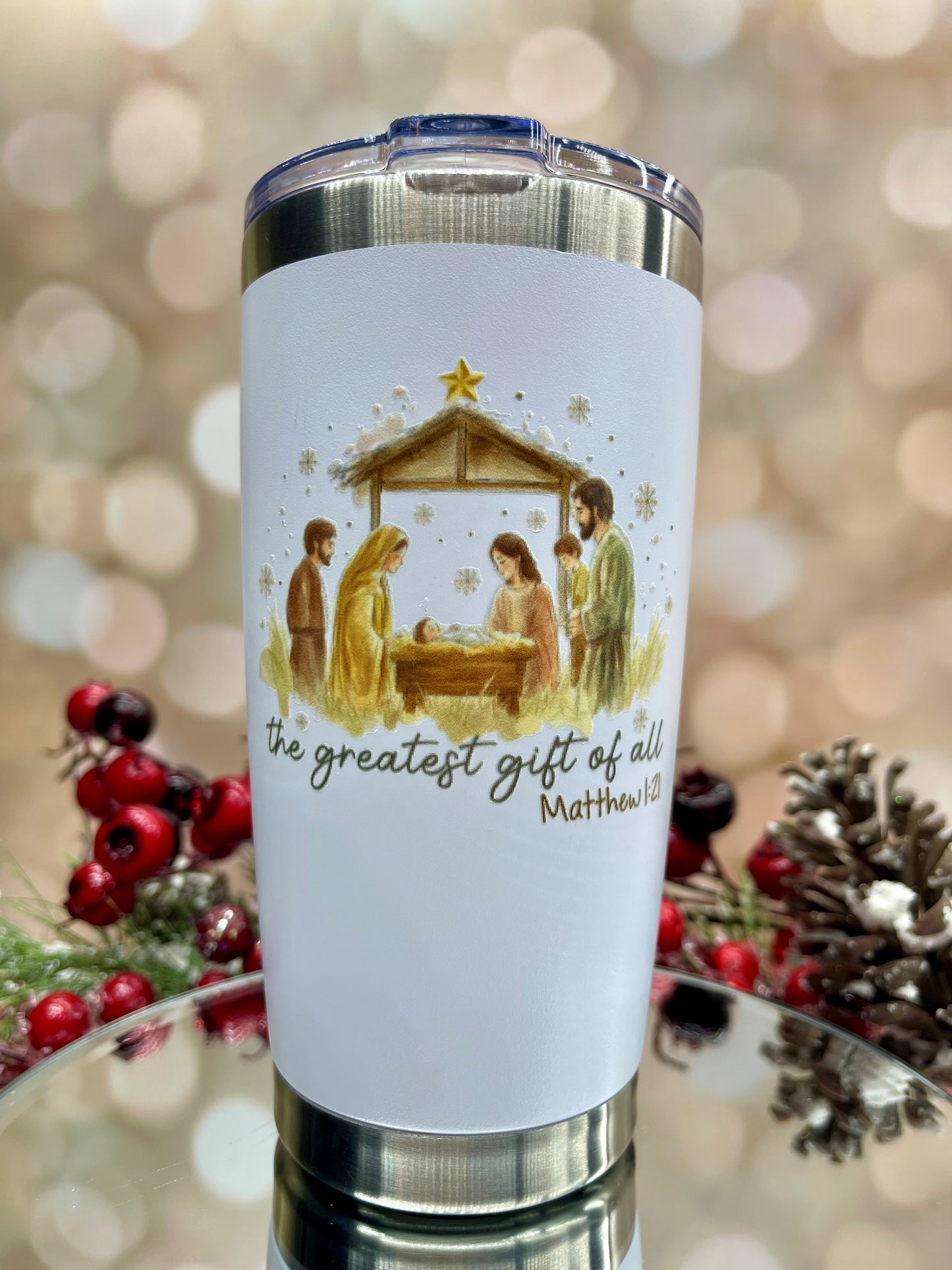 CHRISTMAS TUMBLERS