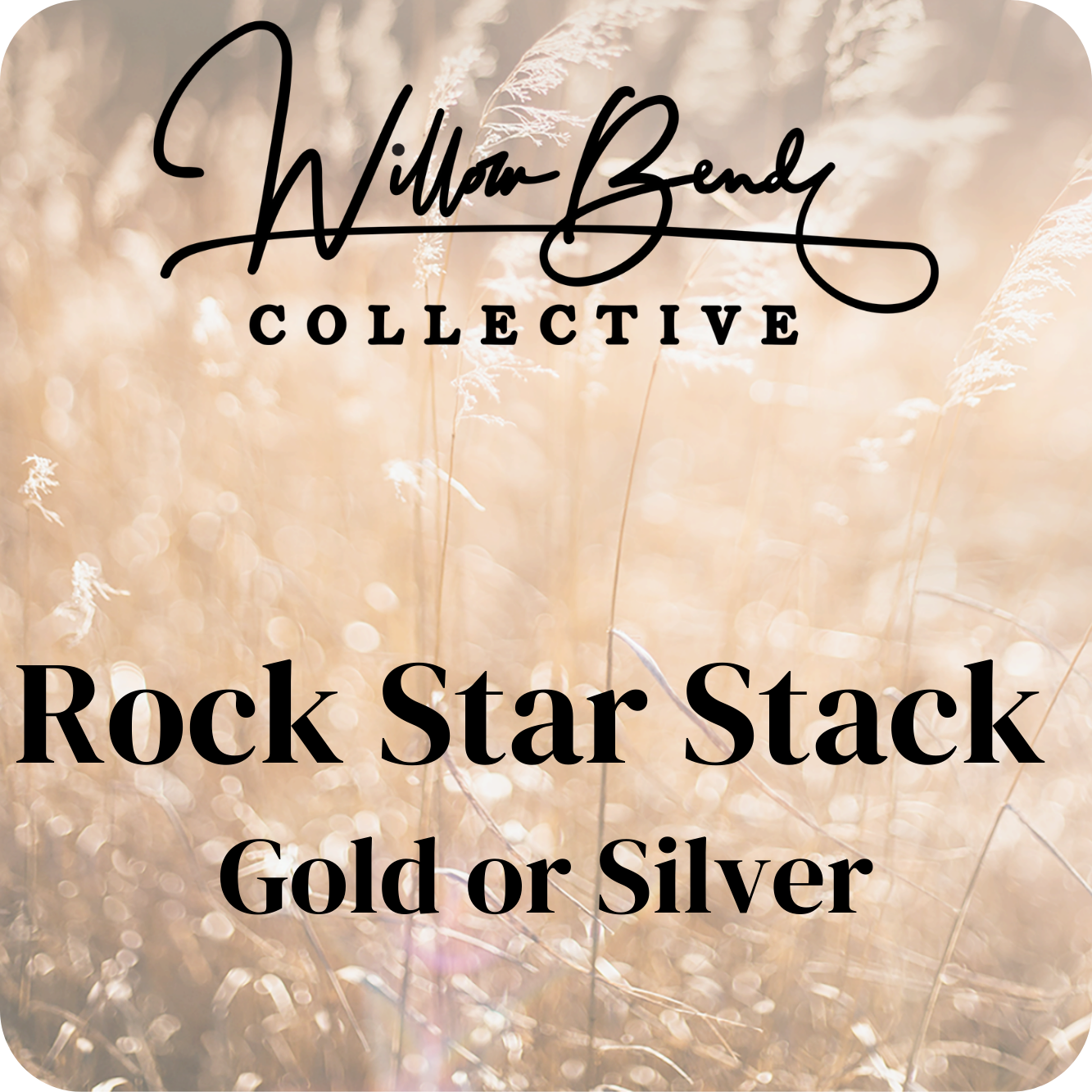 CUSTOM ROCKSTAR STACK- 14K GOLD FILLED OR STERLING SILVER - Beaded Strech Bracelets - STACK OF 3