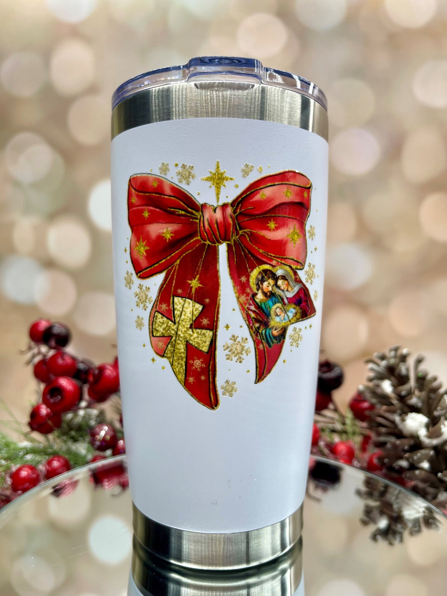 CHRISTMAS TUMBLERS