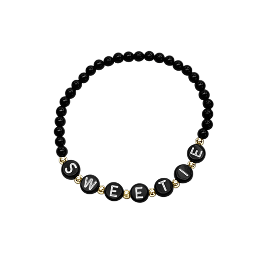 Custom 14K Gold Filled Beaded Strech Bracelet - Customize your bracelet your way! 1 BRACELET