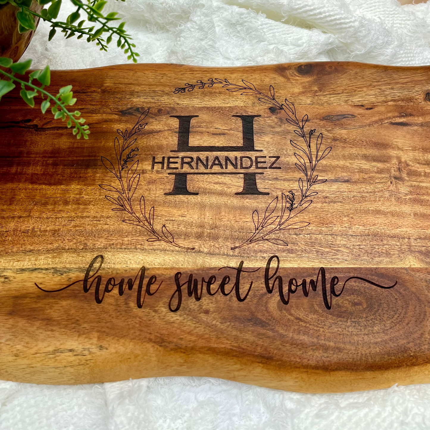 Custom Engraved Cutting Board - Realtor Closing Gift